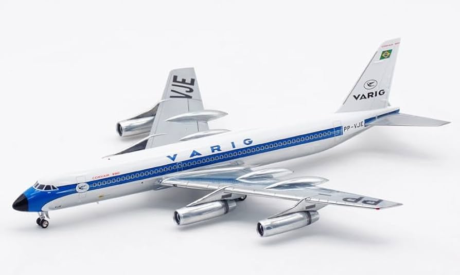 Amazon.com: ACE HOBBY Inflight VARIG Convair 990 CV-900 PP